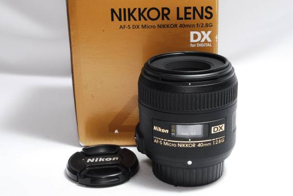 ☆Nikon ニコン AF-S DX Micro Nikkor 40mm F2.8 元箱付☆ 正規品