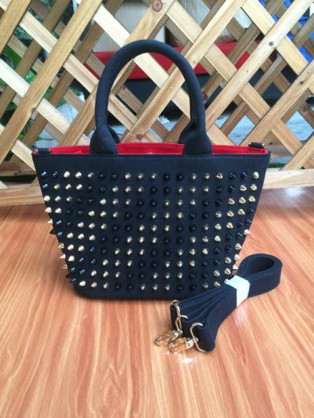【驚きの破格値，驚きの破格値，HOT】 スタッズバッグ トートバッグ トート ショルダー バッグ 2WAY(キャンバス、帆布)｜売買されたオークション情報、yahooの商品情報をアーカイブ公開 - オークファン キャンバス、帆布