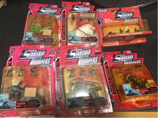 ブリスターパック劣化 変色あり スターシップ トゥルーパーズ フィギュア セット ウォリアー タンカー ホッパー ブレイン Sf ファンタジー ホラー 売買されたオークション情報 Yahooの商品情報をアーカイブ公開 オークファン Aucfan Com