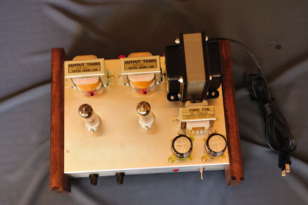 6BM8 power ended. single Ver.1 connection triode Super stereo