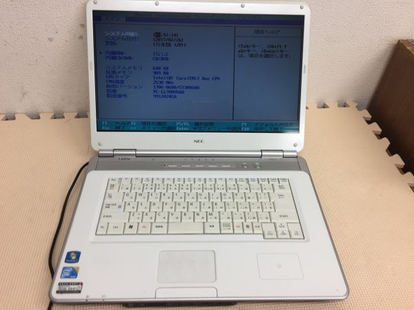 NEC LAVIE LL700/V CORE 2 DUO ブルーレイ ジャンク(261530