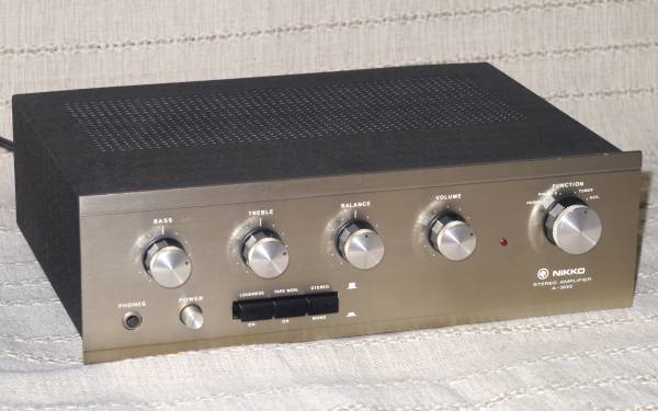 NIKKO A-300 プリメインアンプ　動作品　