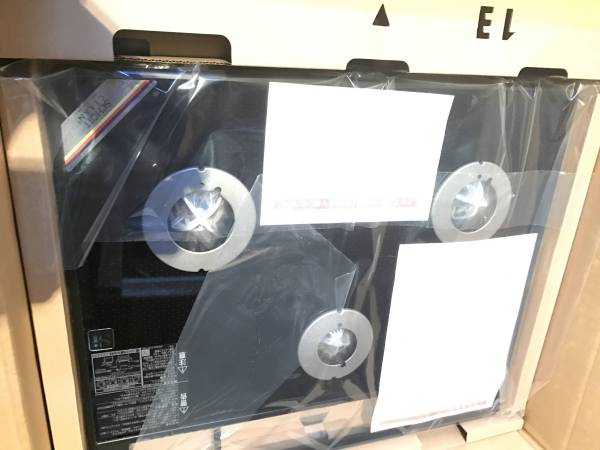 ★【新品】ガラストップ ビルトインガスコンロ(都市ガス) リンナイ R3AWB1RVWY 水無し両面焼き 巾60cm