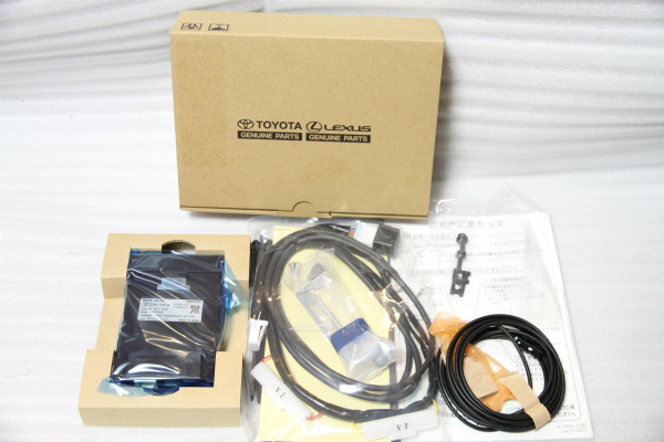 □ 新品 未使用 メーカー保証 トヨタ 純正 ETC ビルトイン ボイス ナビ