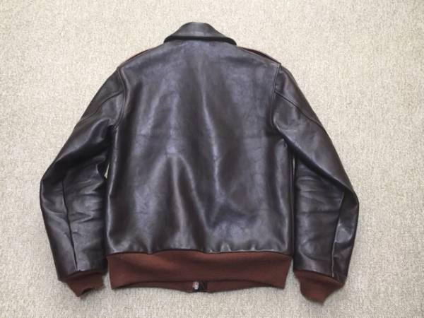 リアルマッコイズ　A-2　40　シールブラウン