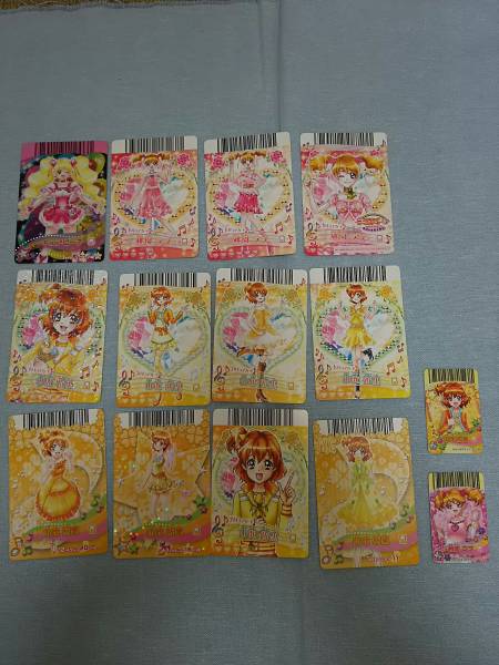 フレッシュプリキュア！カード27枚セット キュアピーチ桃園ラブ 山吹祈