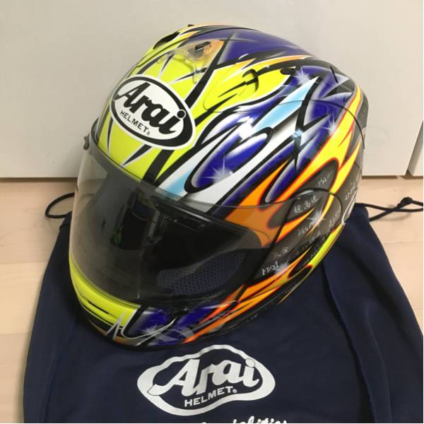 Arai RAPIDE-SRの青山博一モデル アライヘルメット(Mサイズ)｜売買され