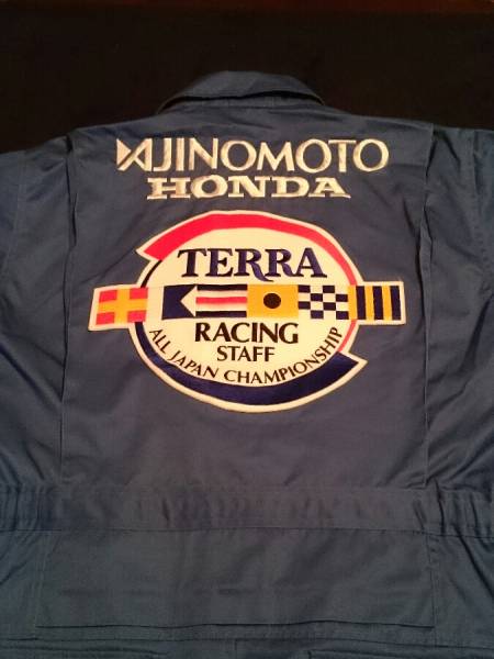 〇HONDA TERRA スタッフツナギ ホンダ AJINOMOTO 味の素 HRC〇