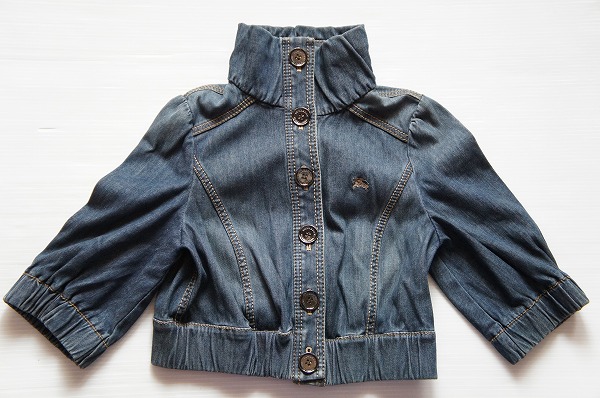 バーバリー ブルーレーベル☆BURBERRY BLUE LABEL デニム ジャケット 