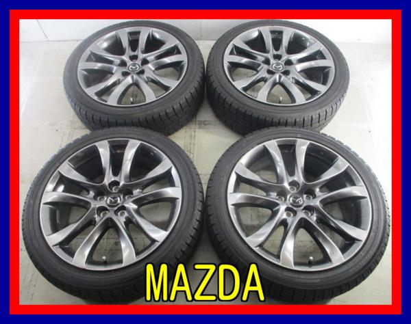 □中古タイヤホイール□ MAZDA アテンザ 純正 19インチ 7.5J +45 5H