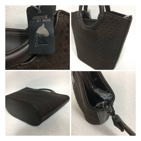 ホースヘアー ショルダーバッグ ハンドバッグ レディース バッグ COMTESSE 2way - コンテス ショルダー 2WAY オーストリッチ 2Way ハンド 馬毛 ミラー付き