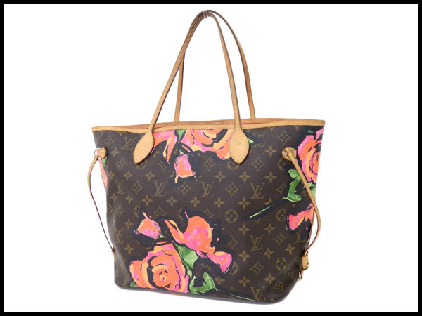 限定品LOUIS VUITTON ネヴァーフルMM モノグラム ローズ 保存袋付 国内 