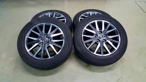 ★80 VOXY 16インチ　アルミ　ホイール＆タイヤセット　ノア　エスクァイア 80系 現行 純正 オプション 上級グレード　ZS★