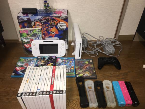 Nintendo ニンテンドー Wii U スプラトゥーンセット　その他色々!