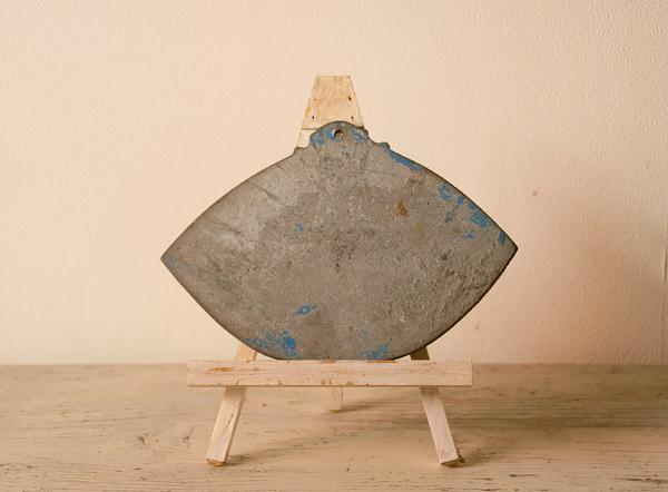 フランス◆アイアンプレート 鉄 骨董 アンティーク ガーデニング 蚤の市 ブロカント 店舗什器_3