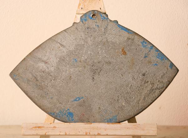 フランス◆アイアンプレート 鉄 骨董 アンティーク ガーデニング 蚤の市 ブロカント 店舗什器_4