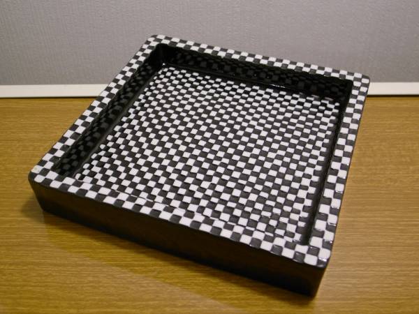 スティグ・リンドベリ Stig Lindberg DOMINO ドミノ Gustavsberg グスタフスベリ アシュトレイ vintage チップ有り