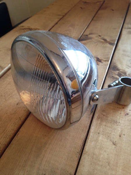 SR400用 ヘッドライト ロッカーズ セパハン