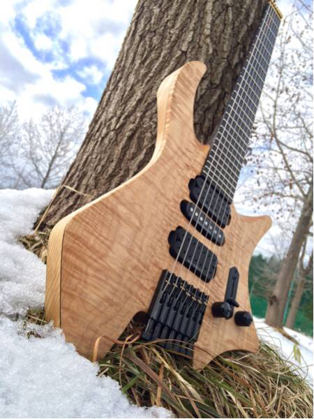 7弦 ヘッドレス strandbergコピー MGH guitars spitfire7 prototype