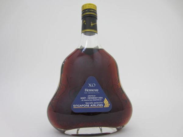 ヘネシーXO 金キャップ 古酒 希少・箱付ヘネシー XO 金キャップ