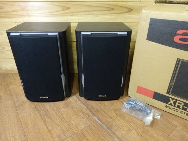 AIWA スピーカー2個SX-NH3 未使用☆コンポXR-H3MDに