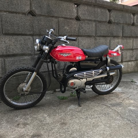 スズキ コレダ スクランブラー 検) YB CD A SUZUKI 2スト カスタム