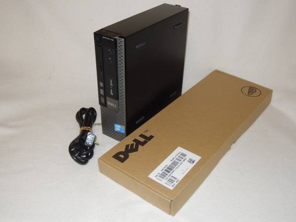 ◆デル DELL Optiplex 780 USFF ＋ 新品キーボード／Win10pro／Core2 Duo E7500 @2.93GHz／250GB／4GB