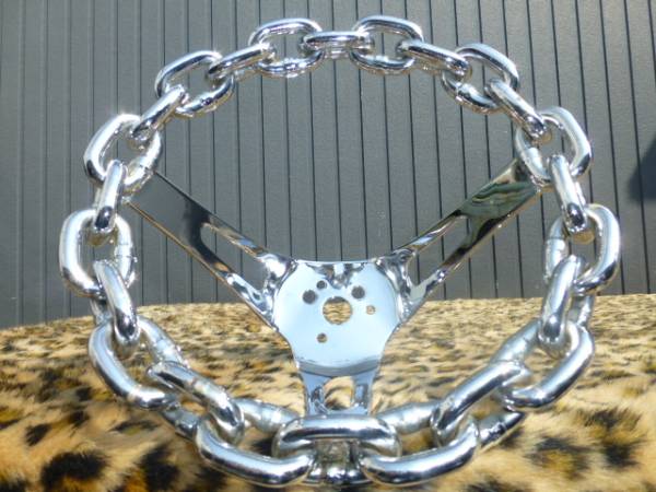 チェーンステアリング ローライダー KUSTOM インパラ リビエラ ハイドロ デイトン 当時物 リンカーン キャデラック 旧車 マーキュリー 希少