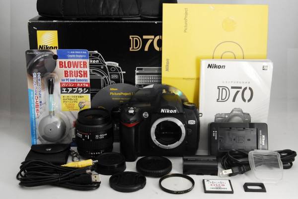 ○極上美品○初心者入門○ Nikon ニコン D70 純正 レンズキット