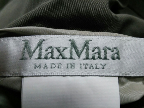 マックスマーラ コート J 40 レディース グレージュ×ベージュ