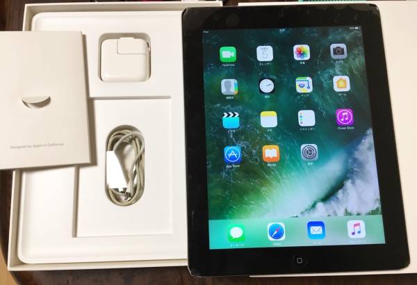 付属品あり/初期化済 ◆ iPad Wi-Fiモデル Retina◆16GB MD510J/A ◆ A1458　１５３