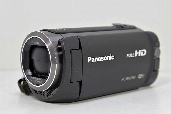1円Panasonic HC-W570M iAズーム90倍のデジタルビデオカメラ 内蔵