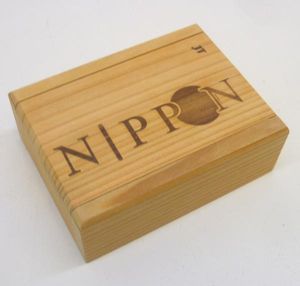 未使用品】HOPE 木箱 非売品 ZIPPO&シガーケース ジッポ（木