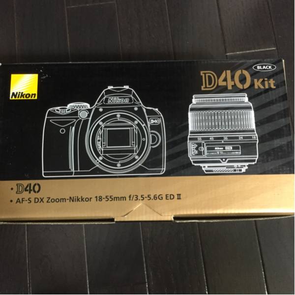 【値下げ】 デジタル一眼レフ Nikon D40 レンズキット