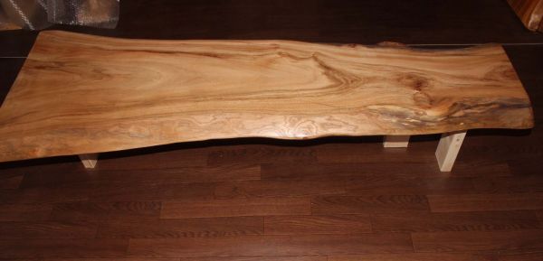 0157 ◇ 売り切り クス 楠 テーブル 座卓 ダイニング カウンター 天板 無垢一枚板 長さ167cm　No.230