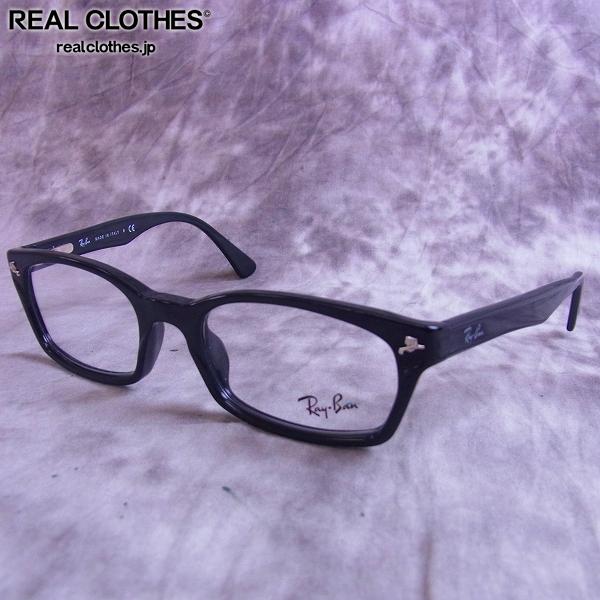 Ray-Ban/レイバン フルリム 眼鏡/メガネフレーム ブラック/黒縁 RB5017-A