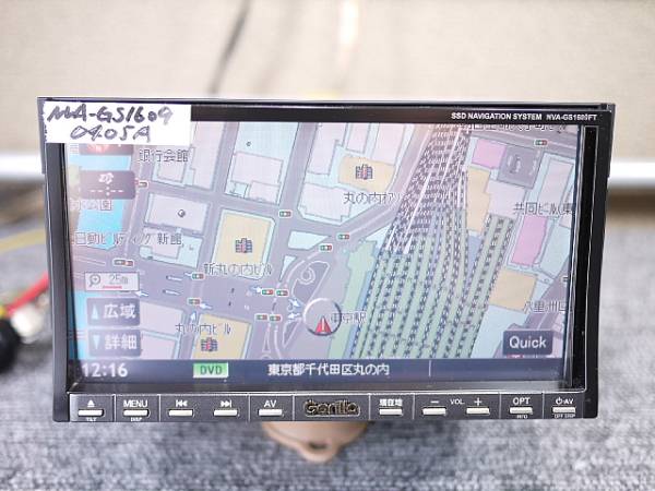 09-10年 スズキ純正 地デジ見れます NVA-GS1609FTA ☆ 純正品 自動車