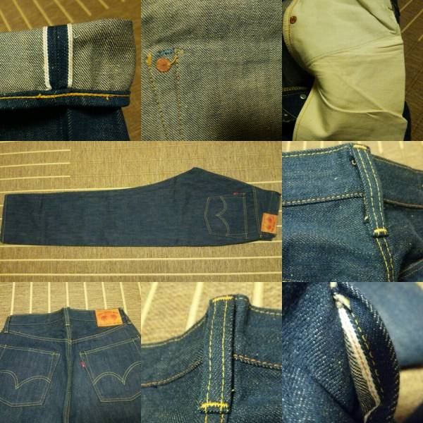 フルカウント FULL COUNT Lot 1105NA 32×36 天然藍染 デッドストック