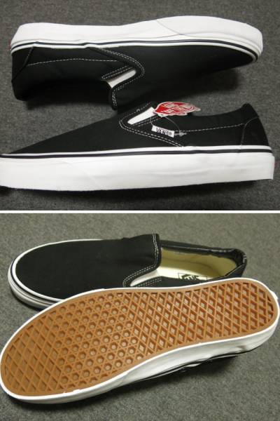 新品バンズVANSクラシックスリッポンSLIP-ON US10.0 28.0黒BEAMS