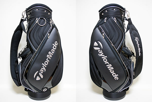 ≪シックなブラックボディ≫ テーラーメイド（TaylorMade） 軽量キャディーバッグ（CB105-T)