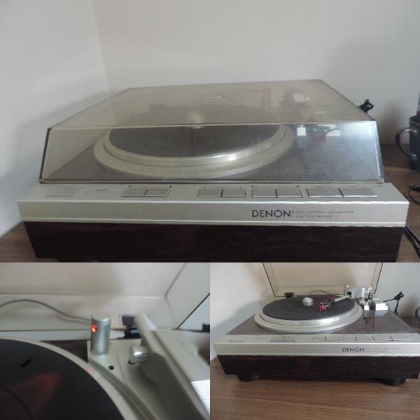DENON ターンテーブル DP-47F 中古 DL-110付 DENON デノン デンオン 