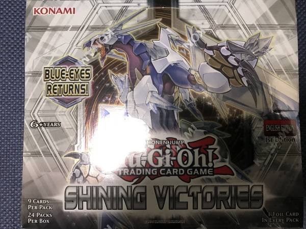 ラストワン 遊戯王 Us版 英語版 1st Edition Box 箱 シャイニング ビクトリーズ Shining Victories Shvi 第９期 第８弾 デュエルモンスターズシリーズ 売買されたオークション情報 Yahooの商品情報をアーカイブ公開 オークファン Aucfan Com