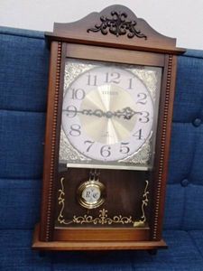 動作品】CITIZEN 柱時計 4MJ741 HOUR STRIKE クオーツ 【公式通販】