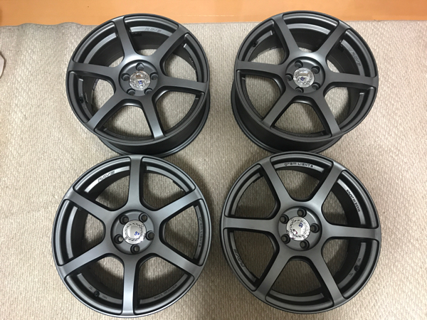 レイズ グラムライツ 57C6 17 7j 42 100 5穴 86 BRZ レガシィ シエンタ