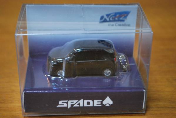 トヨタ ledキーホルダー SPADE スペイド ミニカー トミカ 非売品の入札