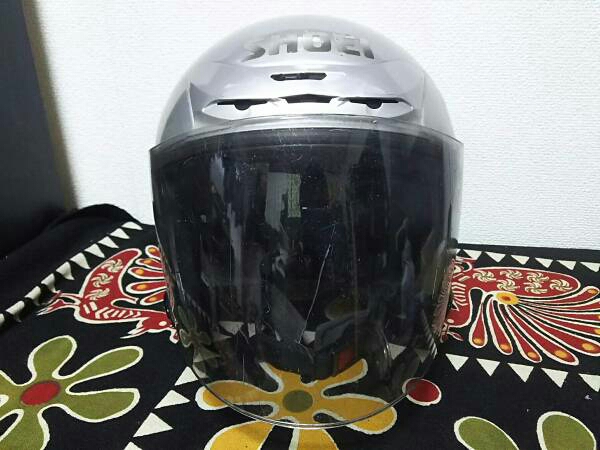 激安・ジャンク】SHOEI J-FORCE 2 シルバー XXLサイズ 63～64cm 2006年