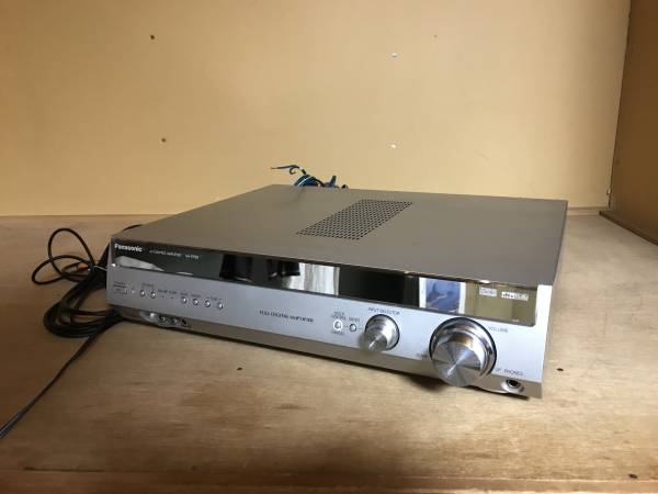 Panasonic パナソニック AVアンプ SA-XR55 オーディオ プリメインアンプ フルデジタルAVコントロールアンプ 極上美品 完動品 リモコン付