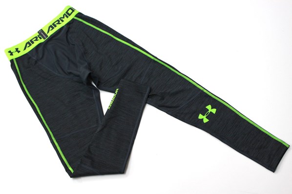 ★UNDER ARMOUR アンダーアーマー ColdGear メンズ DRY コンプレッションタイツ 黒灰[MCM1640-SLG-XXL]四 ★1円スタート SALE 特価 本物★