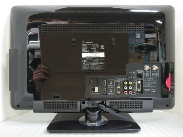 SHARP AQUOS LC-22K3 22型 フルHD LEDバックライト リモコン付 液晶キズあり 71
