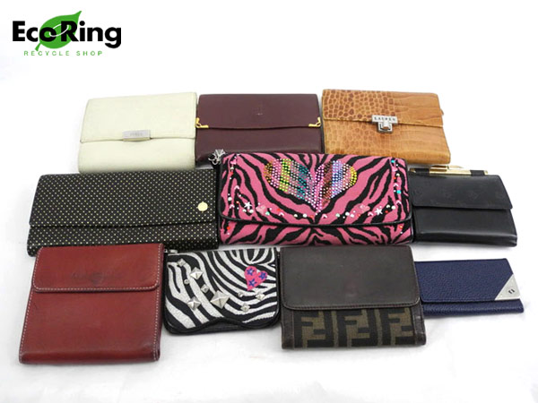 1円 難有品有 フェラガモ カルティエ シンクビー フェンディ フルラ ディオール他 キーケース 財布 計10点セット CP471